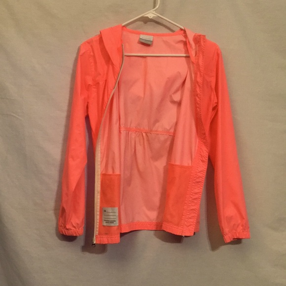 Columbia Lightweight rain jacket girls size large - Picture 5 of 5